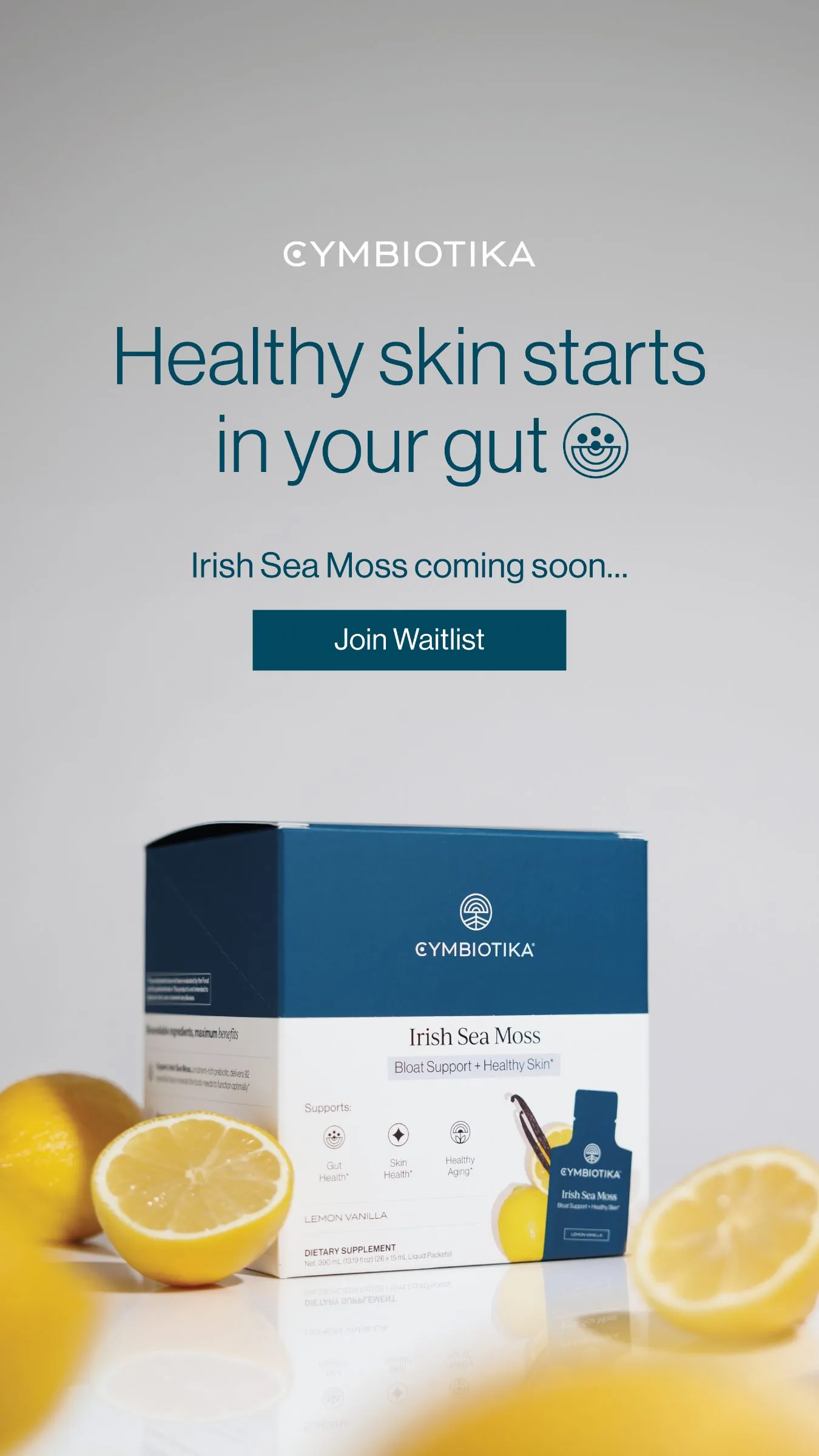 Healthy skin starts in your gut