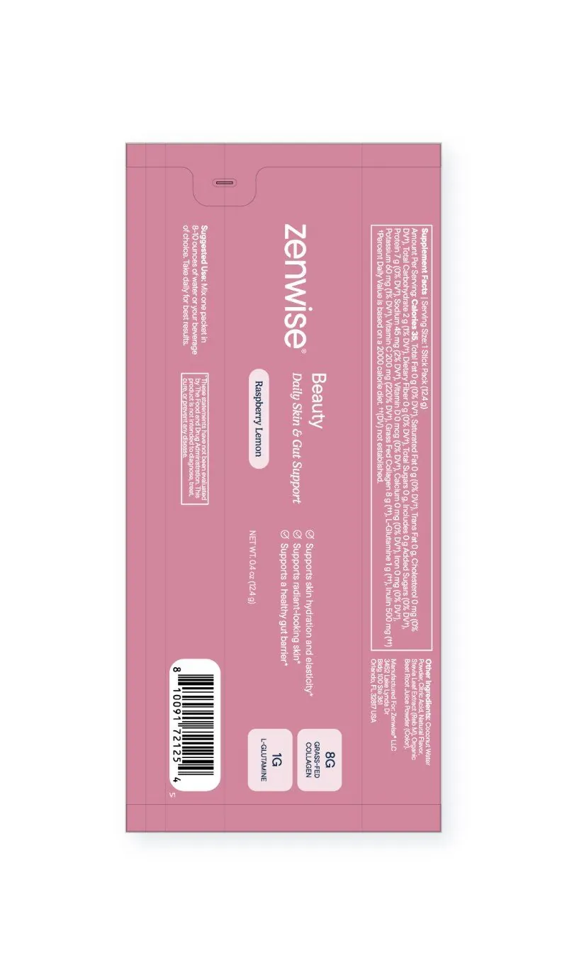 Beauty stick pack flat artwork
